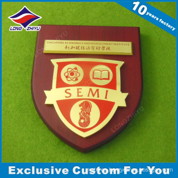 High Quality Custom Red Wooden Plaque